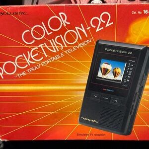 PocketVision-22 Portable TV - Black